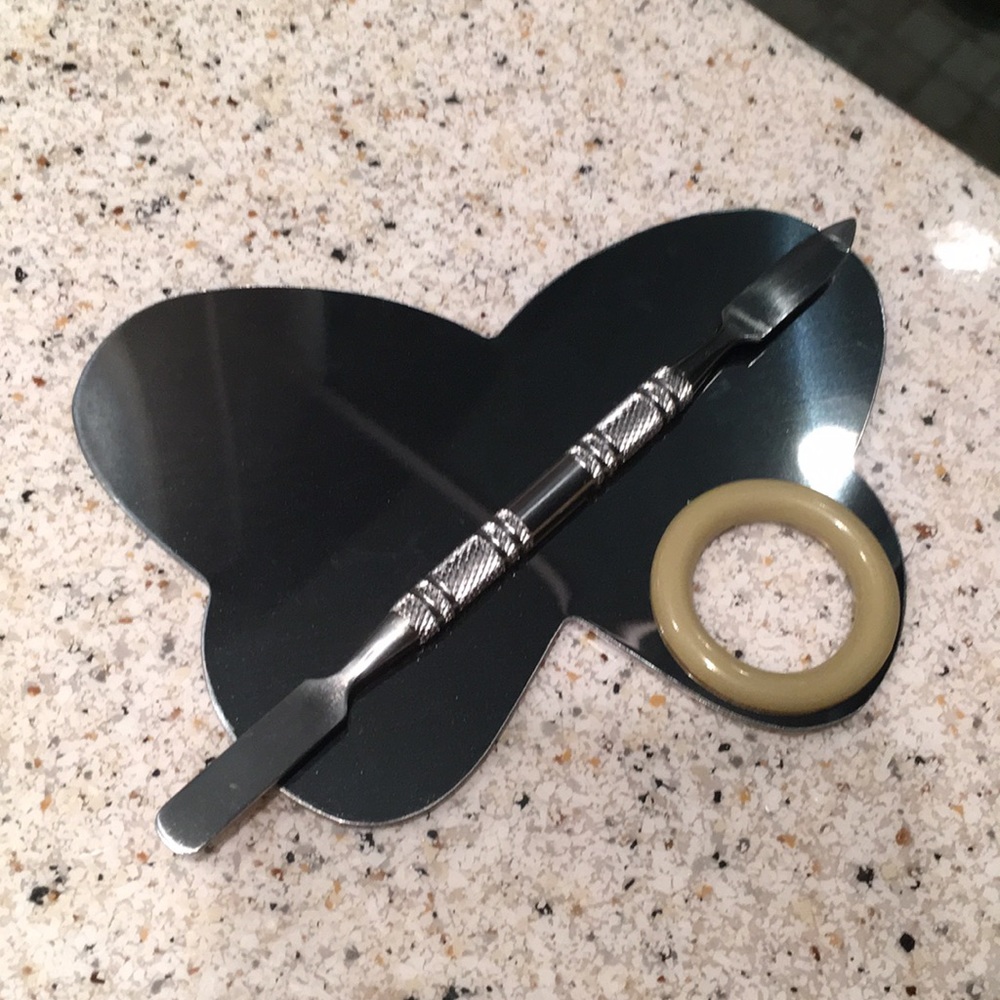 Mixing Palette and Spatula
